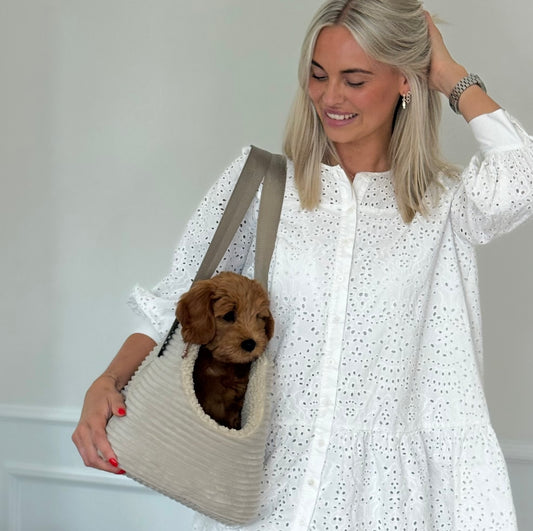 Ingeborg tasken i beige