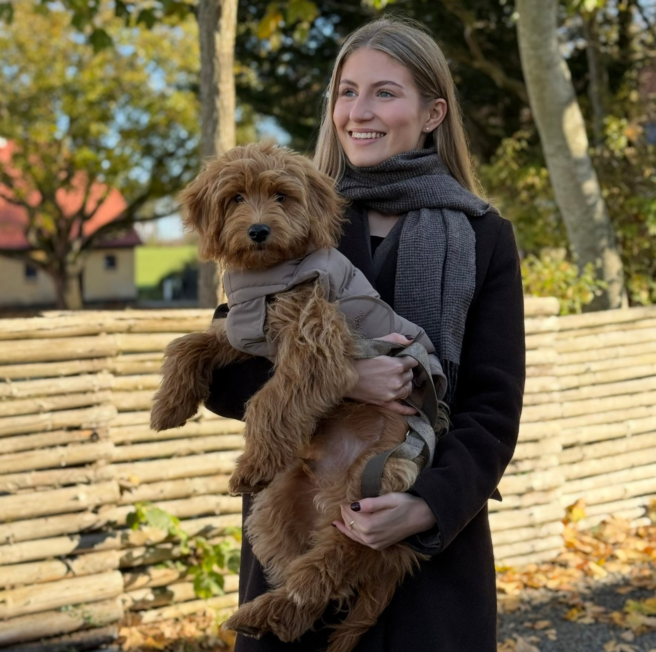 BY DOODLE DOGS EVA HUNDEJAKKE VINTER / Brun