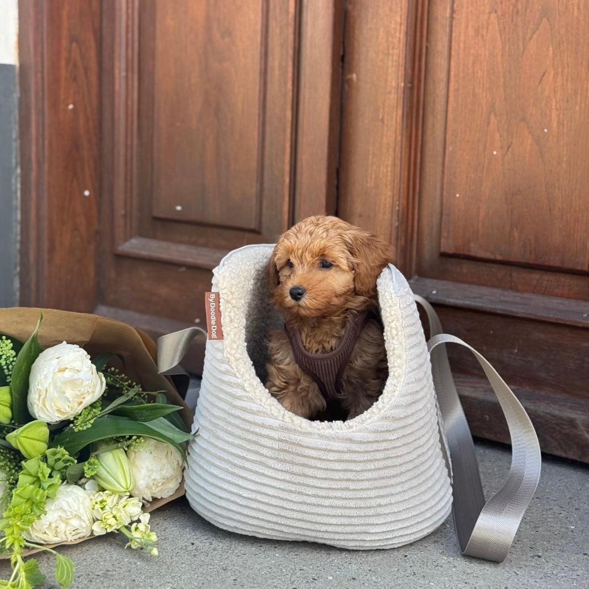 Ingeborg tasken i beige