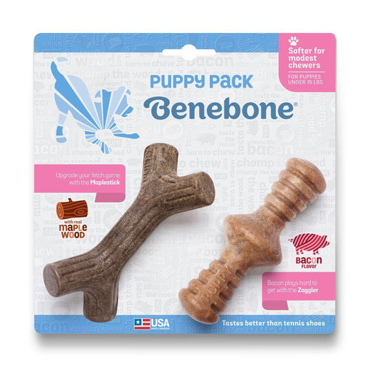 Benebone 2 pak legetøj til hvalpe