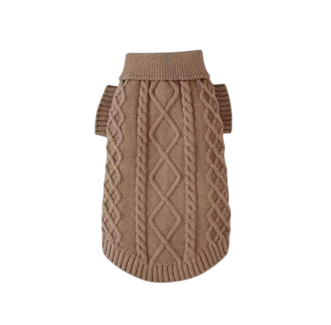 Hunde striktrøje / latte