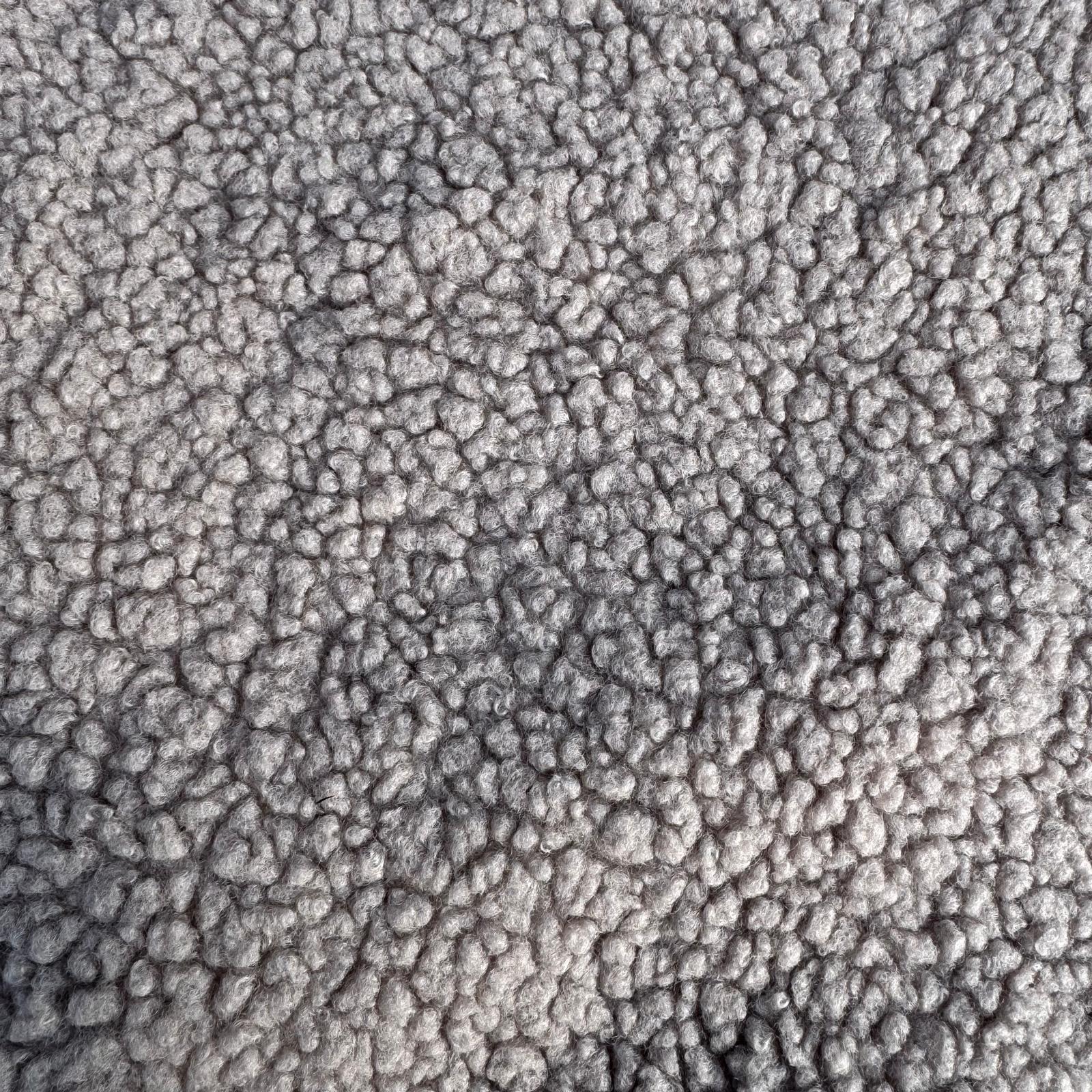 Sherpa fleece tæppe / mørk natur