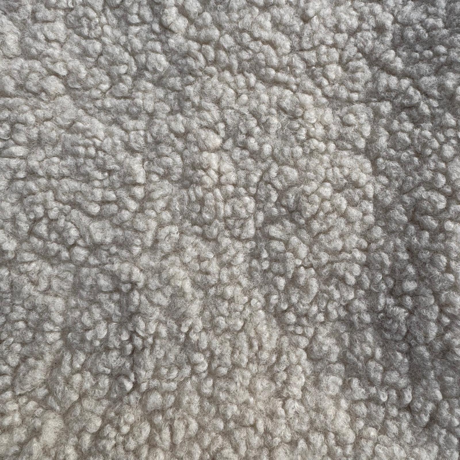 Sherpa fleece tæppe / natur