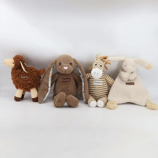 Kramme kanin m. Lyd fra By Doodle Dog