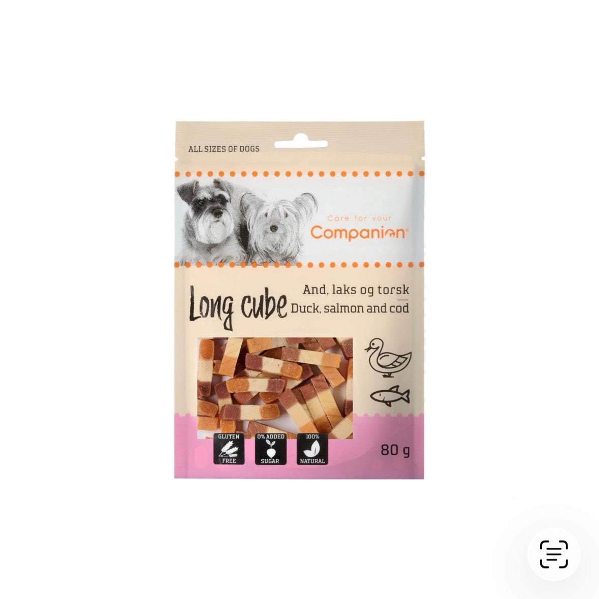 Cubes (and, laks og torsk) MAX 3 pr. kunde